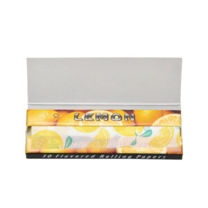 Lemon Flavor Rolling Paper 5 Booklets For Sale | Free NZ Shipping | PB