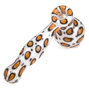 Leopard Print Hammer Glass BubblerSpoon Pipe For Sale  Free NZ Shipping