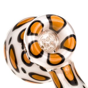 Leopard Print Hammer Glass BubblerSpoon Pipe For Sale  Free NZ Shipping