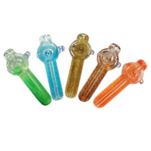 Liquid Filled Hand Glass Pipe | Portable Pipes For Sale | Free NZ Shipping