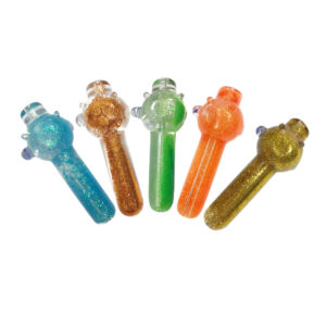 Liquid Filled Hand Glass Pipe | Portable Pipes For Sale | Free NZ Shipping