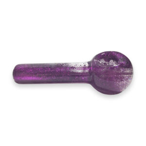 Liquid Glitter Glass Spoon Pipe | Weed Bowls For Sale | Free NZ Shipping