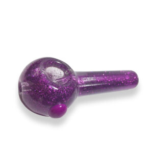 Liquid Glitter Glass Spoon Pipe | Weed Bowls For Sale | Free NZ Shipping
