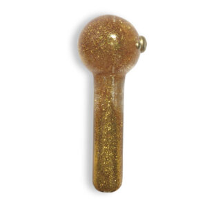 Liquid Glitter Glass Spoon Pipe | Weed Bowls For Sale | Free NZ Shipping