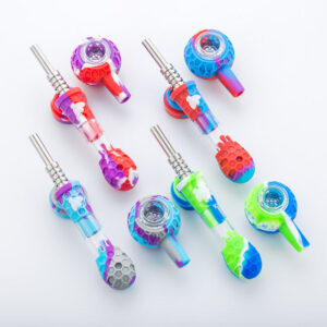 Luminous Silicone Nectar Collector Pipe For Sale | Free NZ Shipping | PB