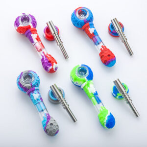 Luminous Silicone Nectar Collector Pipe For Sale | Free NZ Shipping | PB