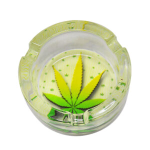 Marijuana Leaf Glass Ashtray  Ashtrays For Sale  Free NZ Shipping