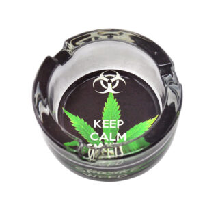 Marijuana Leaf Glass Ashtray  Ashtrays For Sale  Free NZ Shipping