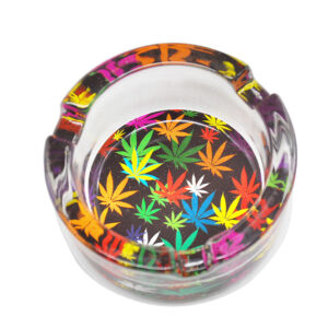 Marijuana Leaf Glass Ashtray  Ashtrays For Sale  Free NZ Shipping