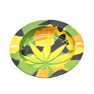 Marijuana Leaf Tin Ashtray  Smoke Ashtrays For Sale  Free NZ Shipping