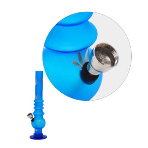 8" Weed Logo Bong | Acrylic Water Pipes For Sale | Free NZ Shipping