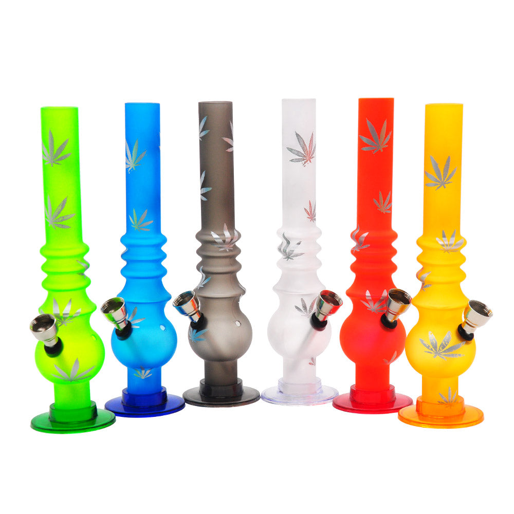 Marijuana_Weed_Logo_Bong_-_Acrylic_Water_Pipes_For_Sale_-_Puffing_Bird_8_7ff16d0e-ca87-4463-bf4d-7908138563bb 8" Weed Logo Bong | Acrylic Water Pipes For Sale | Free NZ Shipping