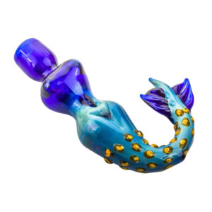Mermaid Novelty Glass Hand Pipe | Spoon Pipes For Sale | Free NZ Shipping