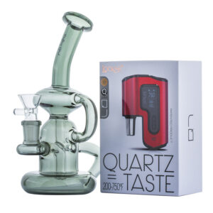 Mini Banger Hanger Recycle Dab Rig w/ Lookah Q7 Electric Dab Nail | PB