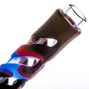Mini Glass One Hitter Pipe w/ Silicone Sleeve For Sale | Free NZ Shipping