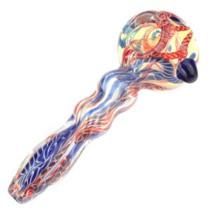 Mini Matrix Perc Dab Rig and Fumed Glass Milli Spoon Pipe Set | SALE