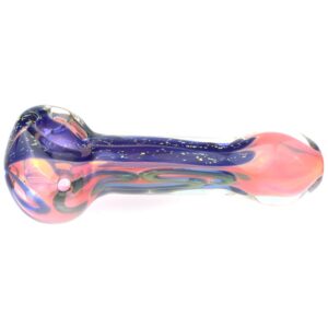 Mini Matrix Perc Dab Rig and Fumed Color Changing Spoon Pipe Set | PB