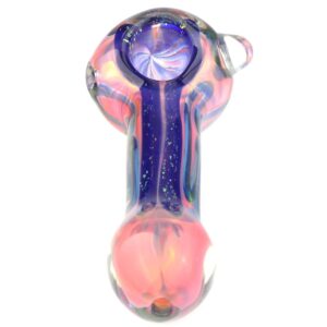 Mini Matrix Perc Dab Rig and Fumed Color Changing Spoon Pipe Set | PB