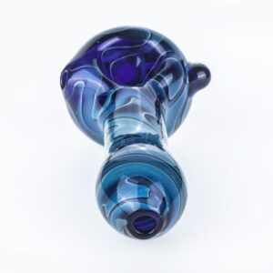 Mini Matrix Perc Dab Rig and Heady Pattern Glass Hand Pipe Set | SALE