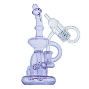 Mini Recycle Dab Rig w/ Diamond Knot Quartz Banger Set | Free NZ Shipping