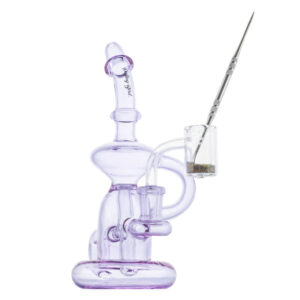 Mini Recycle Dab Rig w/ Thermochromic Banger Dabber Set | Free NZ Shipping