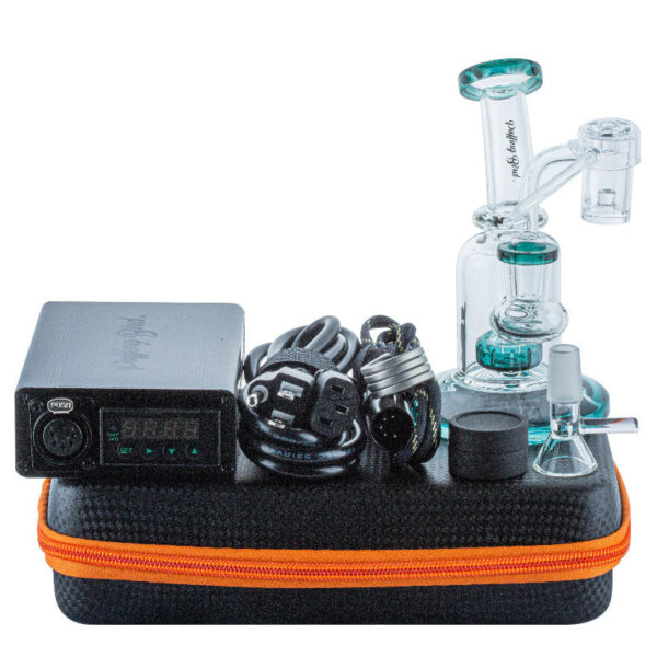 Mini Showerhead Perc Glass Dab Rig Enail Bundle/Kit | Free NZ Shipping