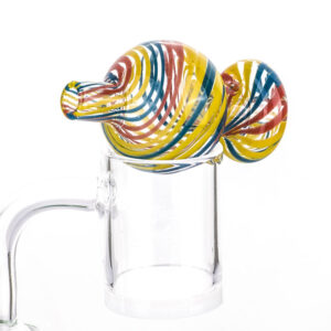Mini Spiral Bubble Carb Cap  For Quartz Bangers  Free NZ Shipping