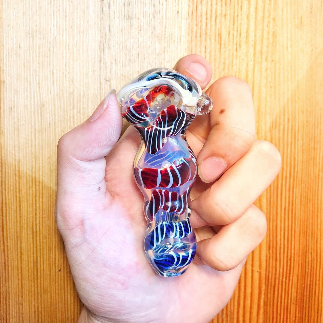 Mini Typhoon Glass Spoon Pipe | Weed Bowls For Sale | Free NZ Shipping