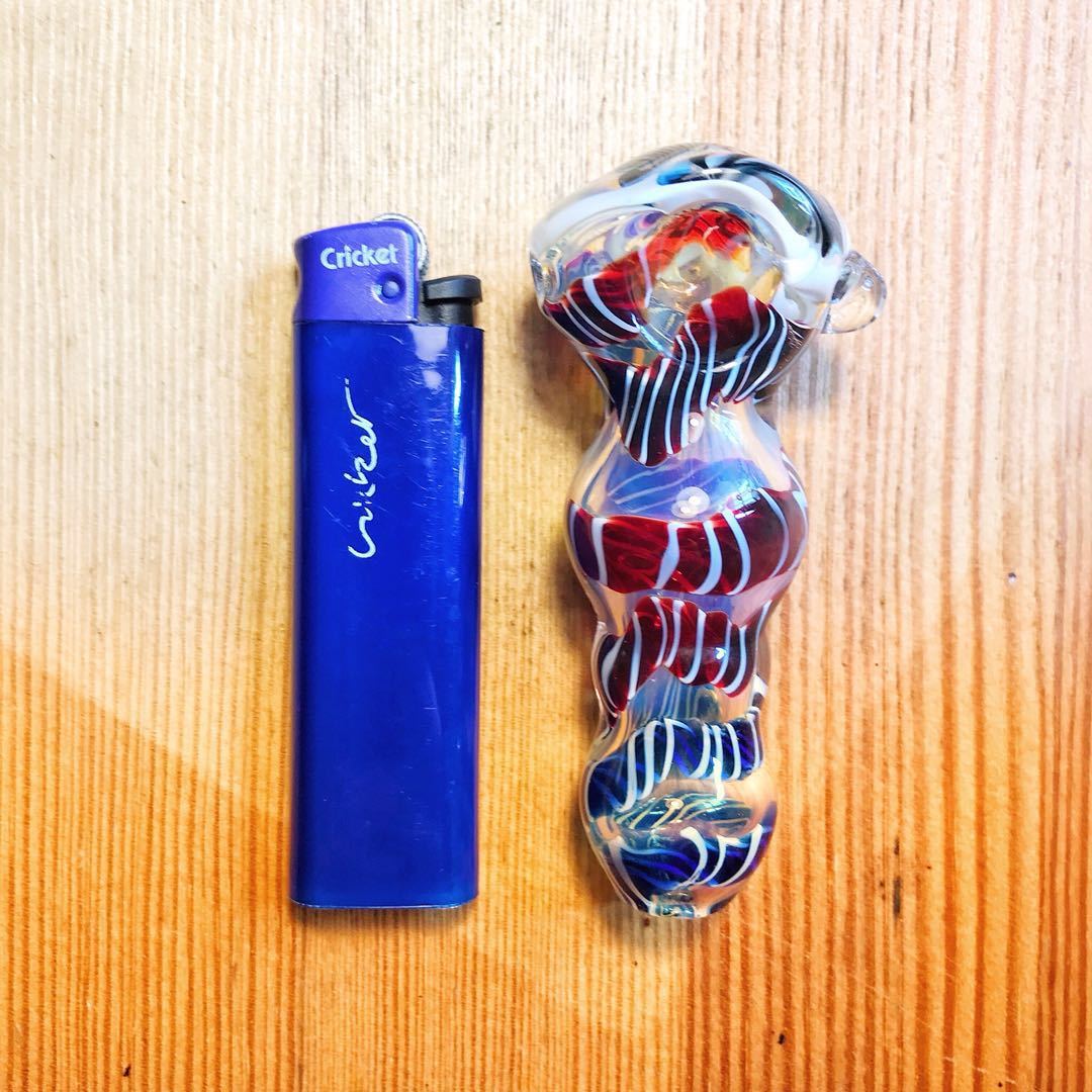 Mini Typhoon Glass Spoon Pipe | Weed Bowls For Sale | Free NZ Shipping