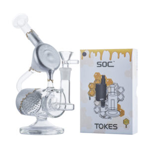 Multiple Perc Bong w/ SOC Tokes Vaporizer Set For Sale | Free NZ Shipping
