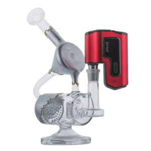 Multiple Perc Recycler Bong w/ Lookah Q7 Electric Dab Nail Set | PB