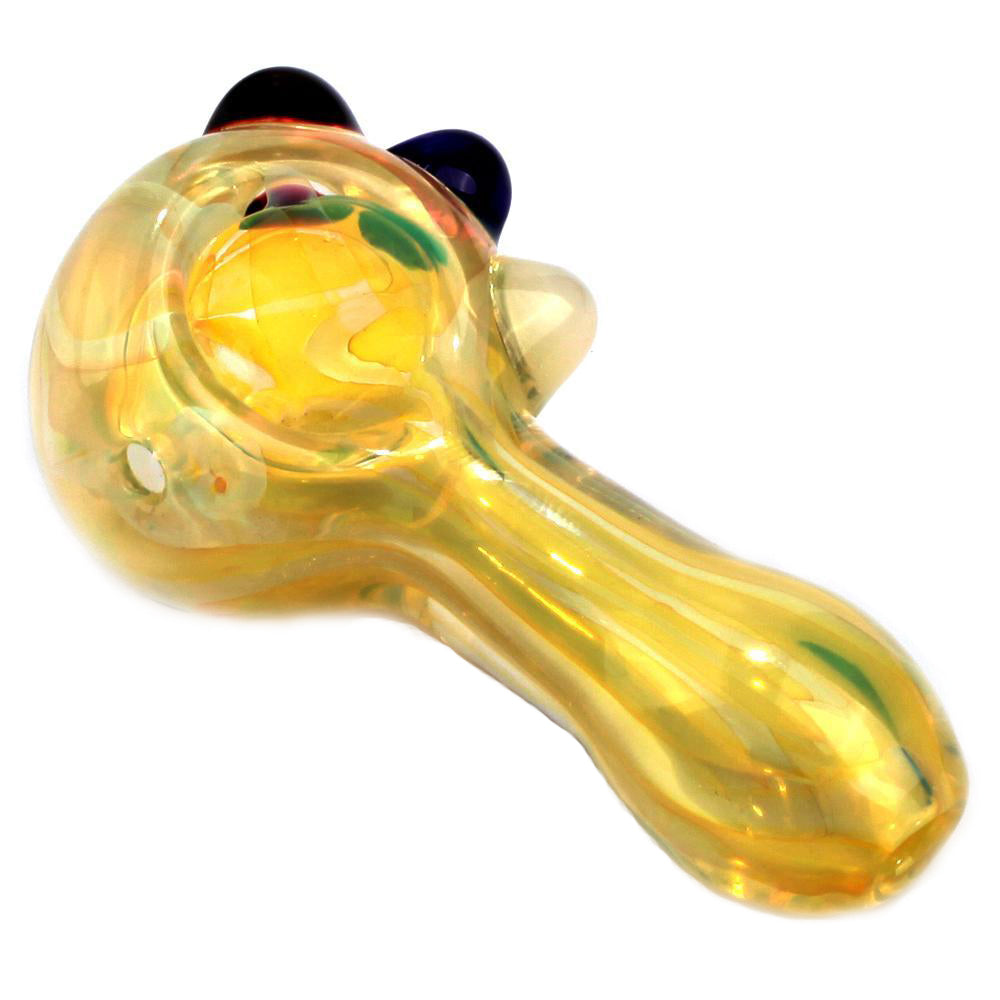 Nano_Fumed_Glass_Spoon_Pipe_w_Colored_Raised_Marbles_112eb8a1-dd8c-4ac8-9bae-7791571b72c2 Nano Fumed Glass Spoon Pipe | Weed Bowls For Sale | Free NZ Shipping