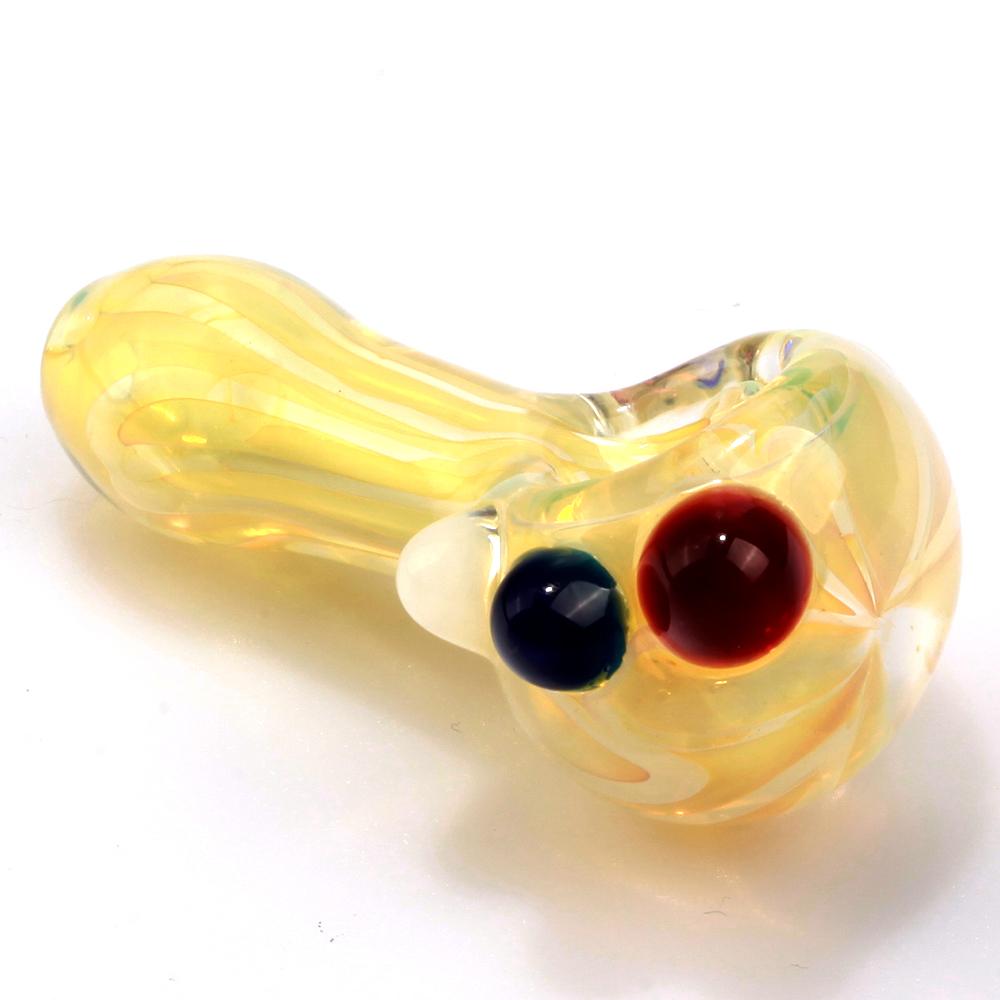 Nano_Fumed_Glass_Spoon_Pipe_w_Colored_Raised_Marbles_2_f92925bc-0a50-40ce-ba80-25b88523dd32 Nano Fumed Glass Spoon Pipe | Weed Bowls For Sale | Free NZ Shipping