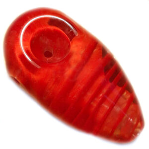 Glass Cocoon Pipe with Spiral Scheme | Weed Pipe/Bowls  For Sale Puffing Bird Online Headshop