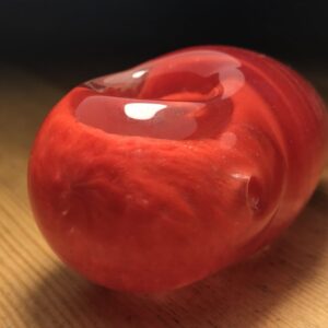 Glass Cocoon Pipe with Spiral Scheme | Weed Pipe/Bowls  For Sale Puffing Bird Online Headshop