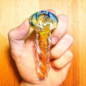 Nano Inside-Out Pipe Spiral Orbs| Glass Pipes For Sale | Free NZ Shipping
