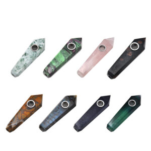Natural Crystal Stone Mini Pipe | Weed Bowls For Sale | Free NZ Shipping