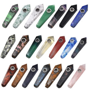 Natural Crystal Stone Mini Pipe | Weed Bowls For Sale | Free NZ Shipping