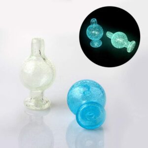 New Luminous Glass Bubble Carb Cap | Carb Caps | Free NZ Shipping