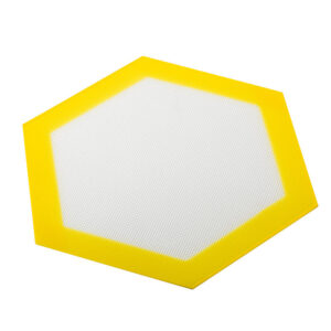 Non Stick Hexagon Silicone Dab Mat | Dab Tool For Sale | Free NZ Shipping