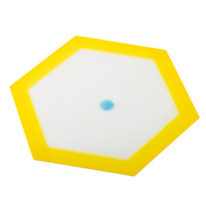 Non Stick Hexagon Silicone Dab Mat | Dab Tool For Sale | Free NZ Shipping