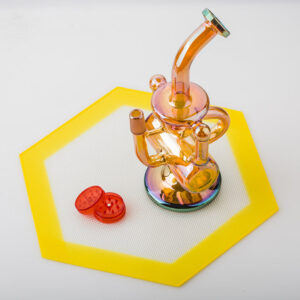 Non Stick Hexagon Silicone Dab Mat | Dab Tool For Sale | Free NZ Shipping