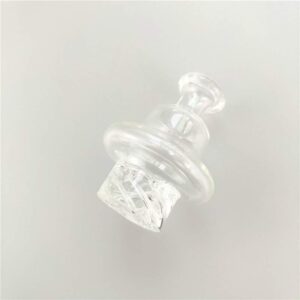 OD 34mm Clear Spiral Quartz Carb Cap For Sale | Free NZ Shipping