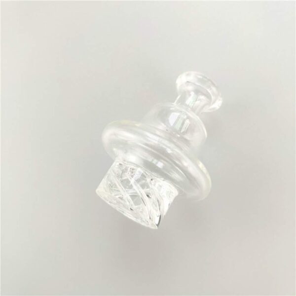 OD 34mm Clear Spiral Quartz Carb Cap For Sale | Free NZ Shipping