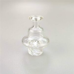 OD 34mm Clear Spiral Quartz Carb Cap For Sale | Free NZ Shipping