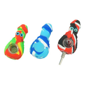 Octopus Silicone Nectar Collector | Weed Pipe For Sale | Free NZ Shipping