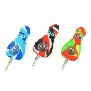 Octopus Silicone Nectar Collector | Weed Pipe For Sale | Free NZ Shipping