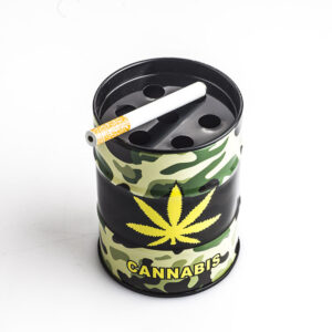 Oil Drum Shaped Tin Ashtray | Ashtrays For Sale | Free NZ Shipping