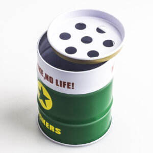 Oil Drum Shaped Tin Ashtray | Ashtrays For Sale | Free NZ Shipping