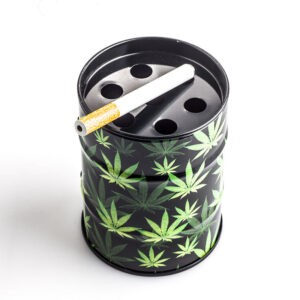 Oil Drum Shaped Tin Ashtray | Ashtrays For Sale | Free NZ Shipping